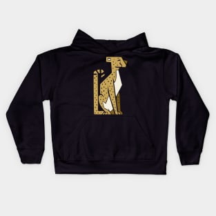 Simple Cheetah Kids Hoodie